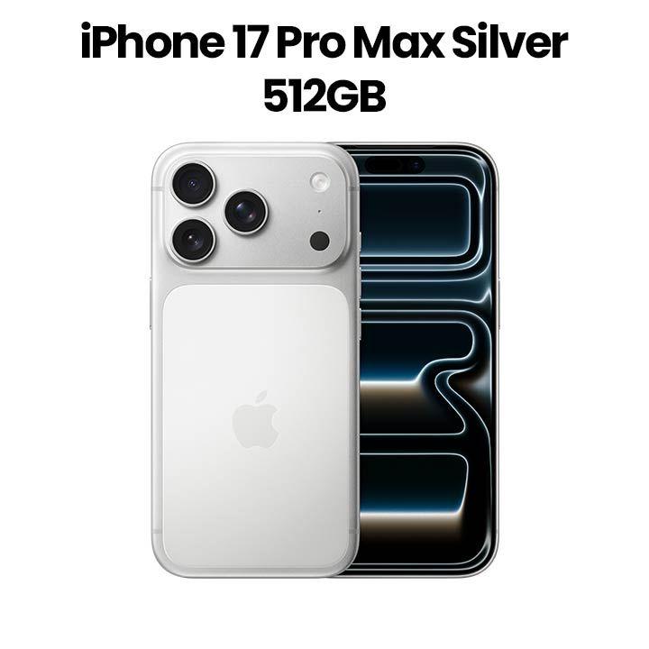 Apple iPhone 17 Pro Max 512GB Smartphone | Silver (INTL VERSION)
