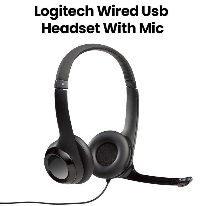 Buy Logitech H390 USB Headset with Noise-Cancelling Wired Mic