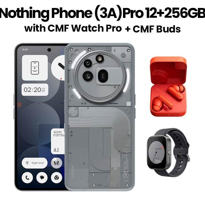 إطلاق هواتف ناثينج رسمياً في مصر 3 Buy Nothing Phone (3A) Pro - Grey |A059P-A10400170 Online in Qatar at Best Price | Jumbo Souq