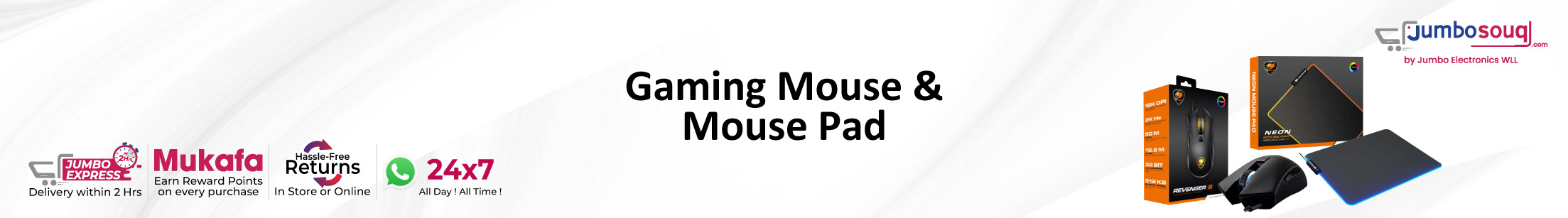 Gaming Mouse & Mouse Pad
