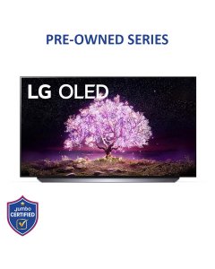 LG OLED55C1PVB OLED TV 55 Inch C1 Series Cinema Screen Design 4K Cinema HDR webOS Smart with ThinQ AI Pixel Dimming