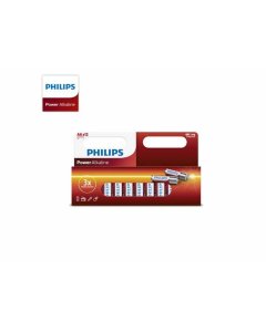 Philips Power Alkaline Battery AA x 12pcs (LR6P12B/97)