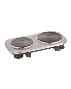 Oscar 1,500W/800W Electric Hotplate Stainless Steel Finish (OHP20SS)
