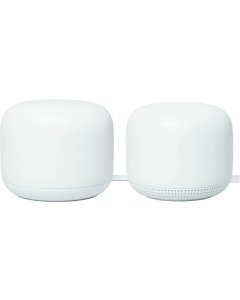 GOOGLE NEST WiFi Router System Pack of 2 - Snow