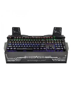 Dragon War GK-010 Gaming Keyboard Steel Wing Optical Switch with RGB - Black