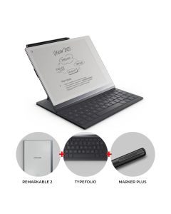 reMarkable 2 Digital Paper Tablet (Type Folio + Marker Plus)