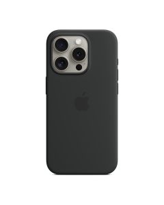 Apple Silicone Case for iPhone 15 PRO with MagSafe - Black (MT1A3ZM/A)
