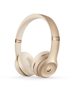 Apple Beats Solo 3 Wireless Headphone - Gold (MT283ZM/A)