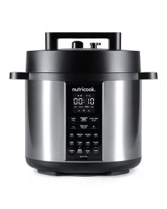 Nutricook NC-SP204A Smart Pot 2  6 Liters 9 in 1 Electric Pressure Cooker 1,000 Watts