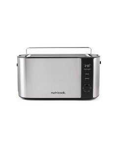 Nutricook NC-T104S 4-Slice Stainless Steel LED Digital Toaster 1400W