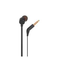JBL T110 Wire In-Ear Headphones - Black