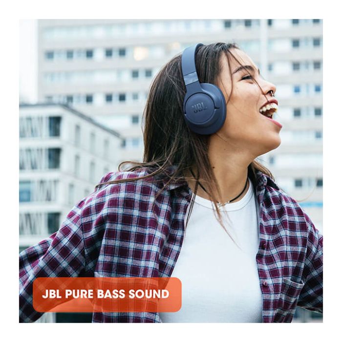 Buy JBL Tune 710BT Over-Ear Wireless Headphones - Black, Wireless  headphones