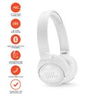 JBL TUNE 600BTNC Wireless, on-ear, active noise-cancelling headphones - White