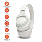 JBL T750BTNC Over-Ear Active Noise Cancelling Wireless Headphone - White
