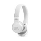 JBL Live 400BT On-Ear Wireless Headphones - White