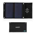 AUKEY Universal 14W Solar Charger with 2 USB Ports and SunPower Solar Panels