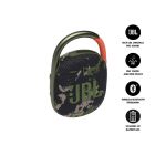 JBL CLIP 4 Ultra-Portable Waterproof Bluetooth Speaker - Squad