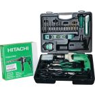 Hitachi DV16VSS 16mm HD Drill 600 Watt + 402848SP Handtools and Bit Set