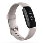 Fitbit Inspire 2 Health & Fitness Tracker One Size Fitness Band - Lunar White/Black