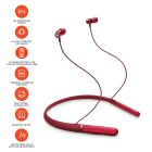 JBL Live 200 BT Wireless in-Ear Neckband Headphones with Three-Button Remote and Microphone - Red