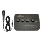 MediaCom MCI-Mix 88 Karaoke Anywhere Mixer with Bluetooth 5.0 Connection, 1 Corded Mic and Multiple Reverb Effects