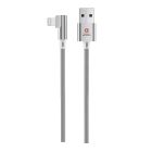 Swiss Military USB To Lightning 2Mtr Braided Cable - White (SM-CB-AL5W-WHI)