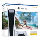SONY PS5 PlayStation 5 Gaming Console Disc + Horizon Forbidden West Bundle