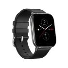Zepp SQUARE with Leather Strap Smart Watch - Polar Night Black
