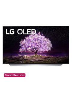 LG OLED77C1PVB OLED TV 77 Inch C1 Series Cinema Screen Design 4K Cinema HDR webOS Smart with ThinQ AI Pixel Dimming