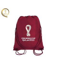 FIFA 1902-001MR Water-Resistant Drawstring Bag With Event Name And Emblem