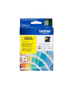 Genuine Brother LC565XLY Ink Cartridge - Yellow