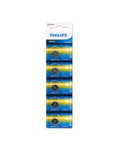 Philips Lithium Coin Battery 5's (CR1220P5B/97)