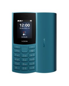 NOKIA 105 4G Feature Phone - Blue (TA-1551 DS GCC)