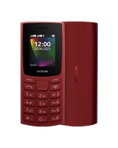 NOKIA 106 Feature Phone - Red (TA-1564 DS GCC)