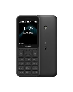 NOKIA 125 Feature Phone - Black (TA-1253 DS GCC)