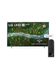 LG 55UP7750PVB UHD 55 Inch UP77 Series Cinema Screen Design 4K Active HDR webOS Smart with ThinQ AI