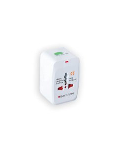 BAYKRON 2.5A Universal Travel Power Adapter (ITC001) - White