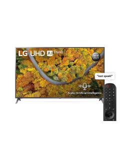 LG 55UP7550PVG UHD 4K TV 55 Inch UP75 Series 4K Active HDR webOS Smart with ThinQ AI