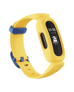 Fitbit Ace 3 Activity Tracker for Kids One Size Fitness Band - Black/Minions Yellow