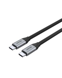 UNITEK 1.0 Meters Full-Featured USB-C 100W PD Fast Charging Cable with 4K@60Hz and 10Gbps Data (USB 3.2 Gen2) (C14082ABK)