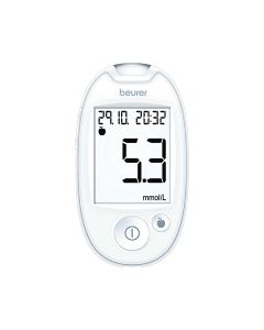 Beurer GL 44 mg/dL Blood Glucose Monitor + 50 Stripes