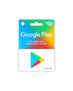 GooglePlay USA $50 Gift Cards