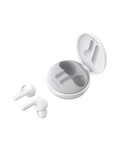 LG TONE Free HBS-FN4 Bluetooth® Wireless Stereo Earbuds with Meridian Audio (White)