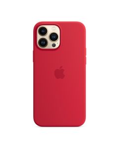 Apple iPhone 13 Pro Max Silicone Case with MagSafe – (PRODUCT)RED(MM2V3ZM/A)