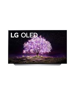 LG OLED77C1PVB OLED TV 77 Inch C1 Series Cinema Screen Design 4K Cinema HDR webOS Smart with ThinQ AI Pixel Dimming
