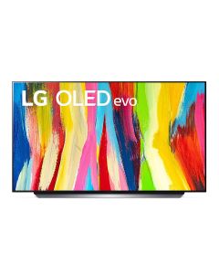 LG OLED83C26LA OLED evo TV 83 Inch C2 Series, Cinema Screen Design 4K Cinema HDR webOS22 with ThinQ AI Pixel Dimming