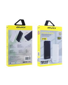 Awei P3K 5,000mAh Slim Portable Powerbank