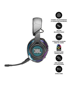 JBL Quantum ONE USB Wired PC Over-Ear Professional Gaming Headset
