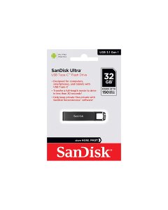 Sandisk SDCZ460-032G Ultra USB Type-C Flash Drive 150MB/s 32GB - Black