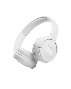 JBL Tune 510BT Wireless On-Ear Headphones with Purebass Sound - White